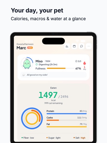 Foodly - AI Calorie Tracker iPad screenshot