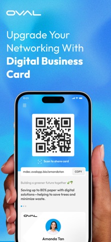 Oval - Digital Business Card Screenshot 3 of 7