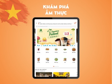 Komi - Đặt xe & Giao đồ ăn iPad screenshot 3