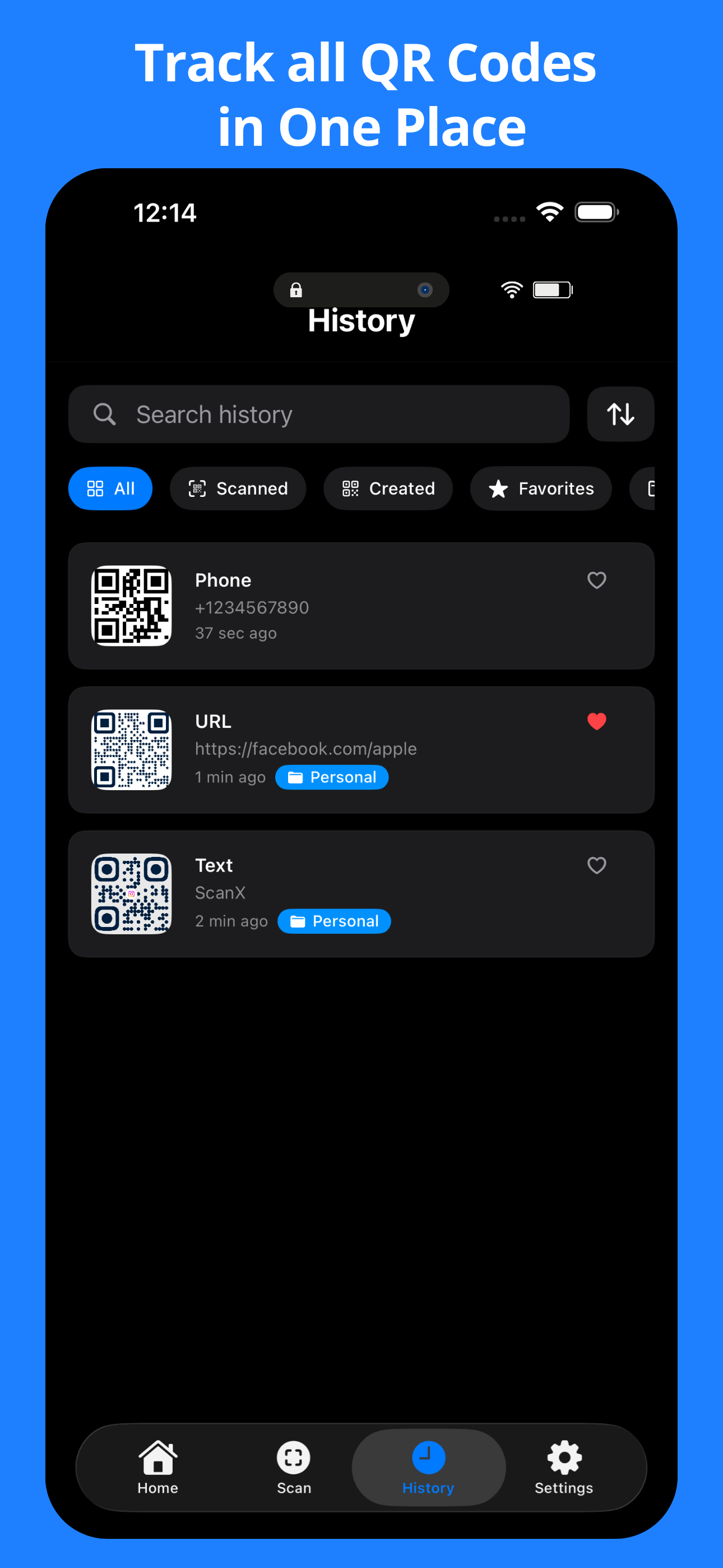 QR Code Generator - Scanx screenshot 6