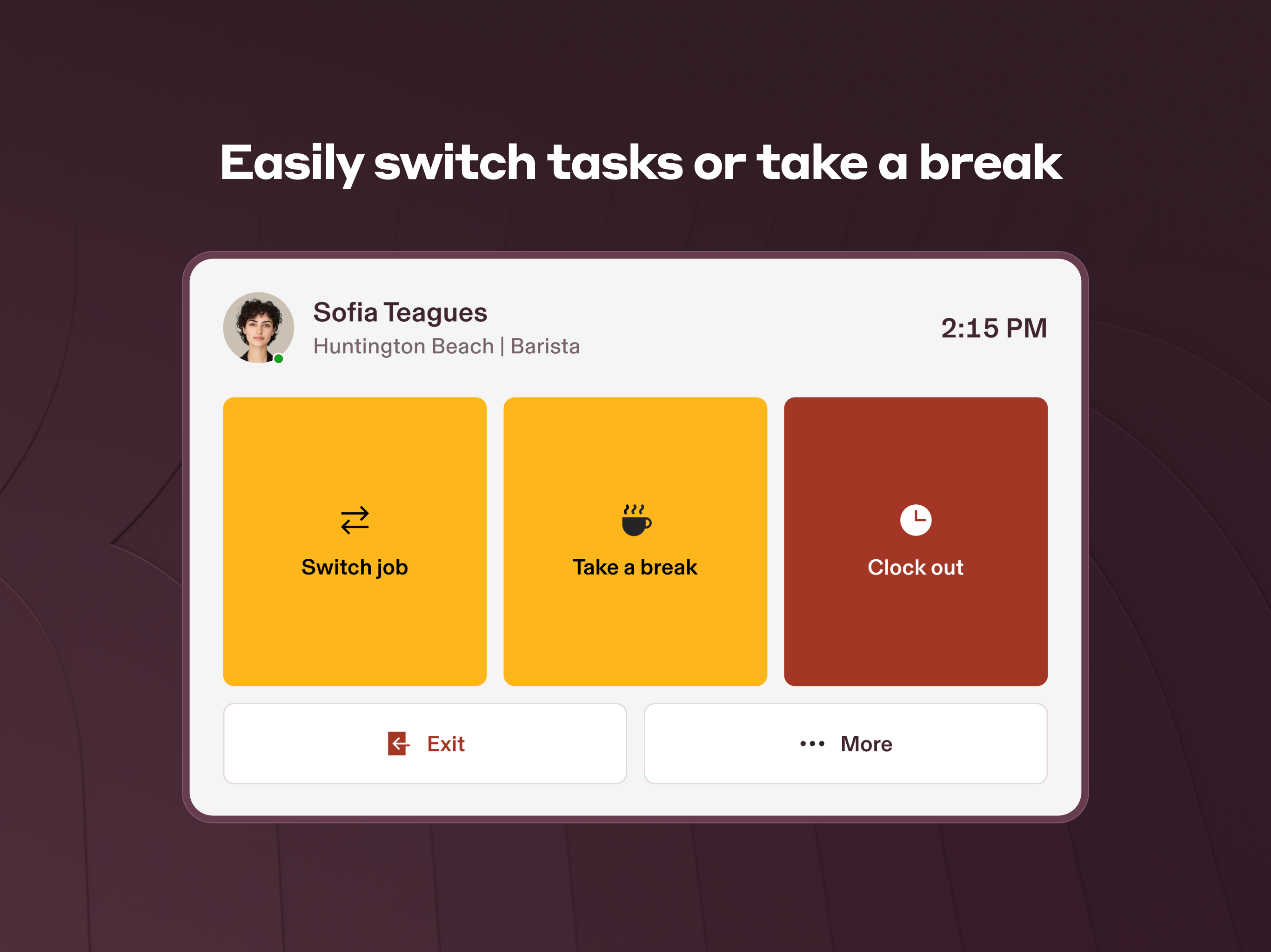 Rippling Timeclock screenshot 3