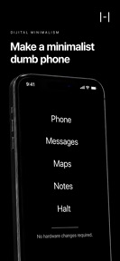 Halt: Minimalist Dumb Phone screenshot