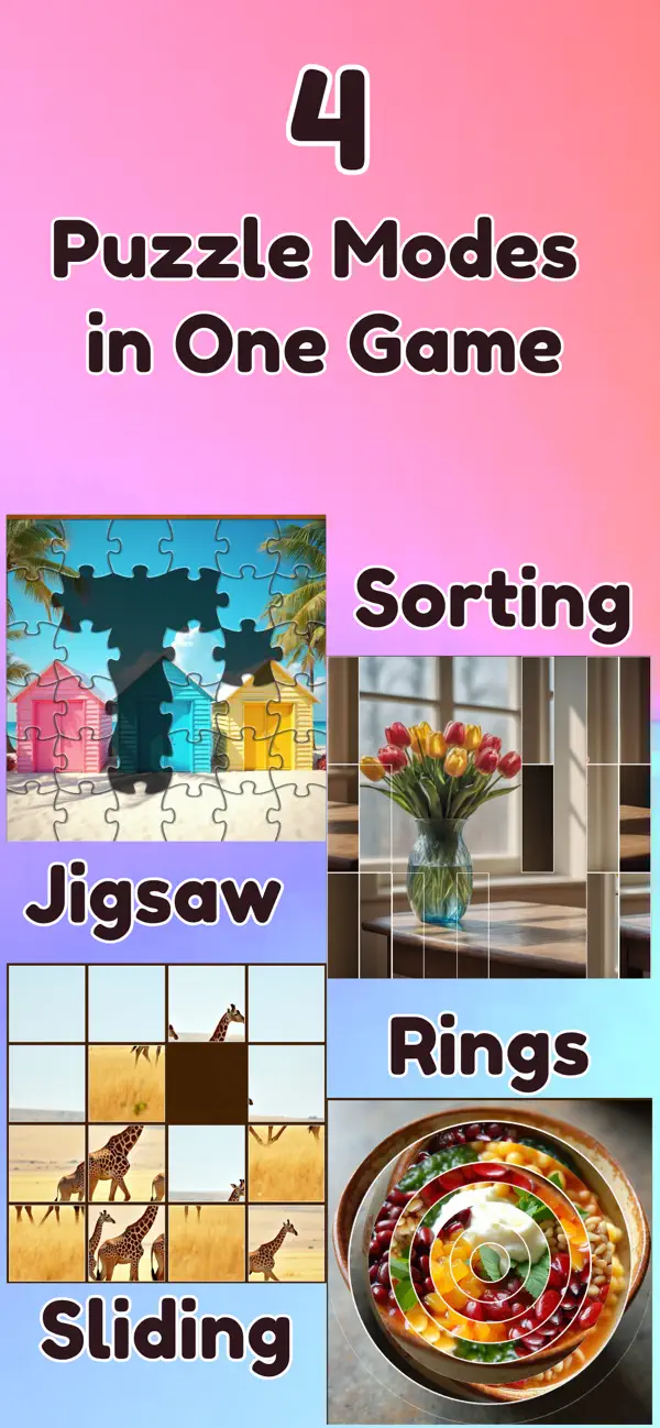 Screenshot #1 pour Puzzle et Jeux de Cerveau