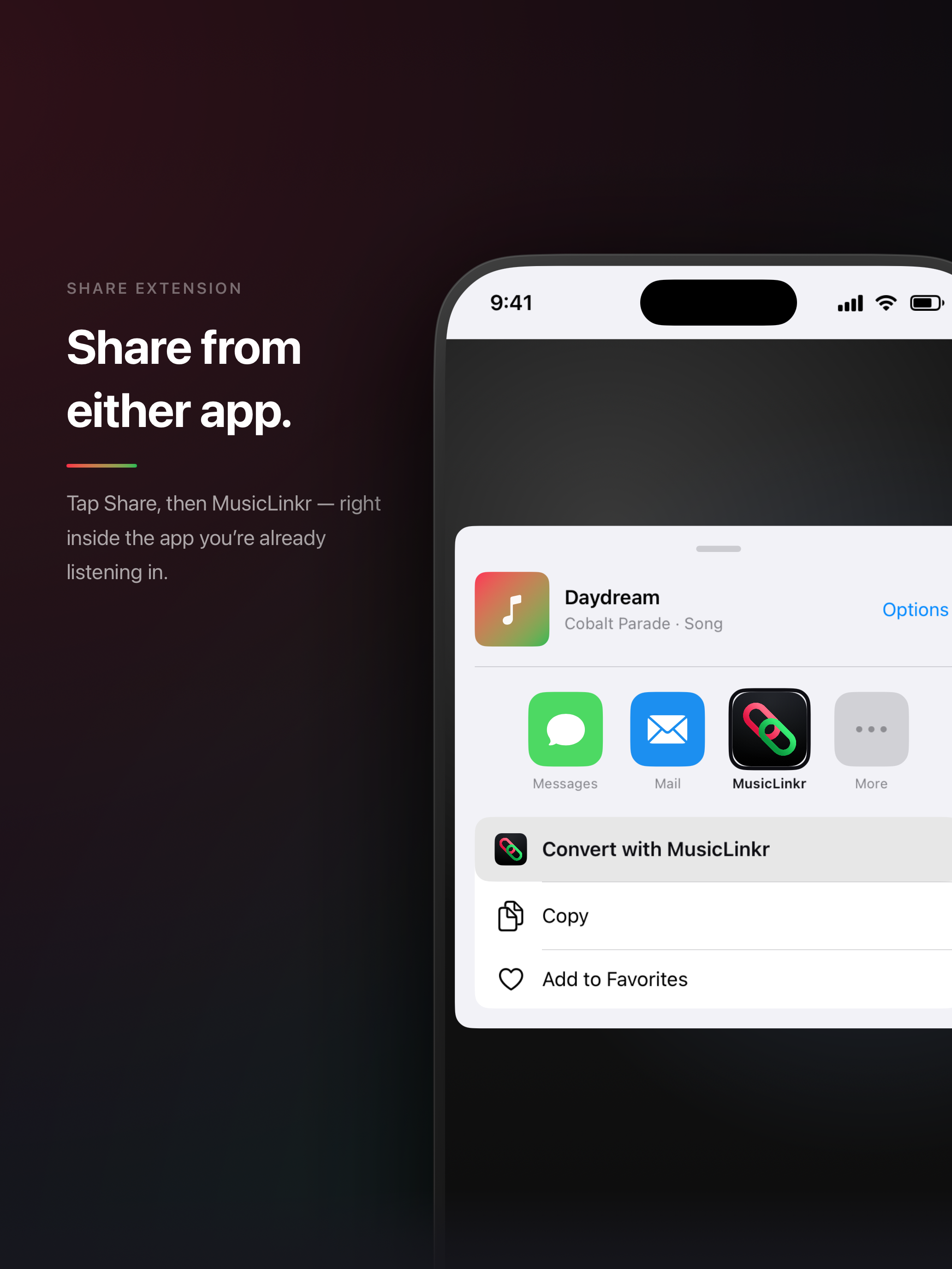 MusicLinkr screenshot 7