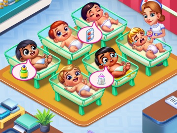 Hospital Dash: Clinic Game iPad screenshot