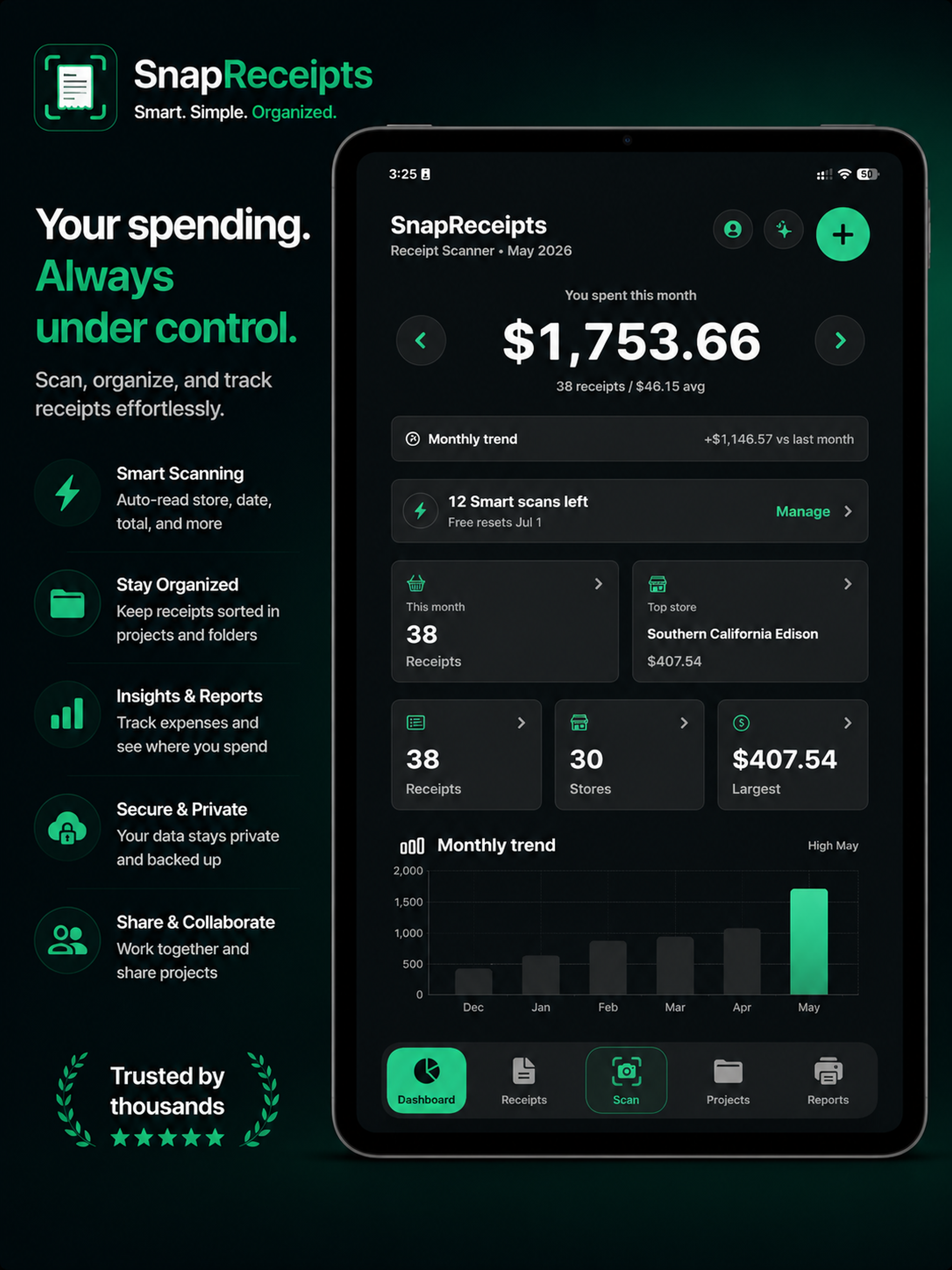 Snap Receipts: Receipt Scanner