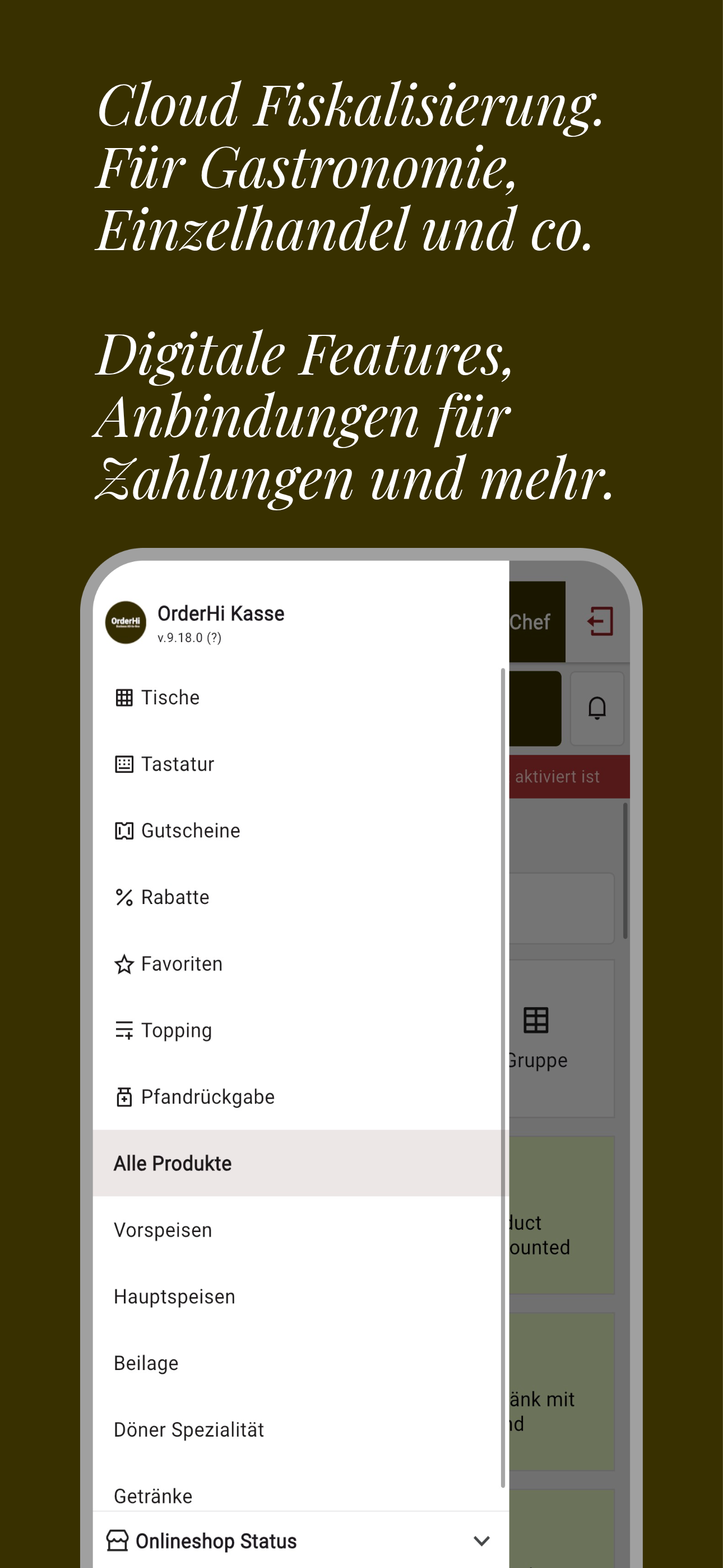 OrderHi Kasse (POS) screenshot 2