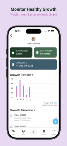 BabySteps App - Baby Tracker screenshot