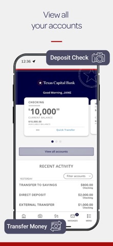 Texas Capital Mobile screenshot