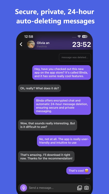 Blnda - Live photo sharing screenshot-4