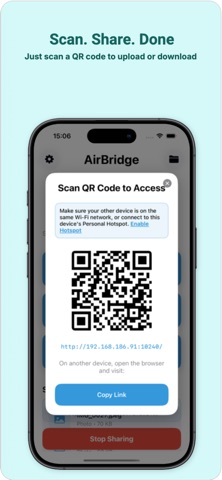 File Transfer Assistant iPhone screenshot