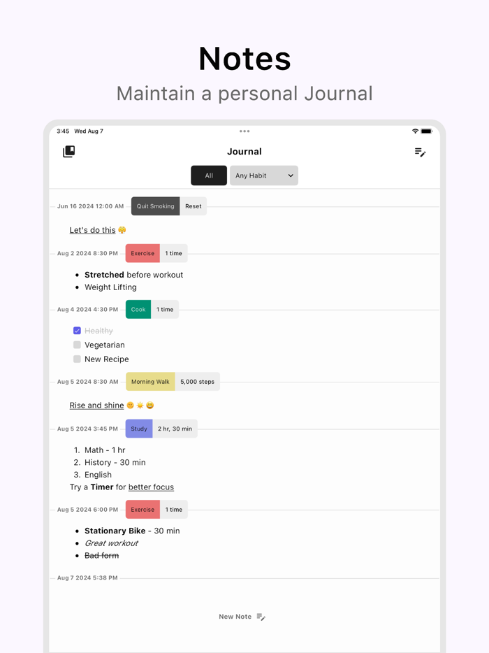 HelloHabit - Habit Tracker