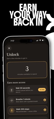 Exit : App Blocker & Focus iPhone screenshot