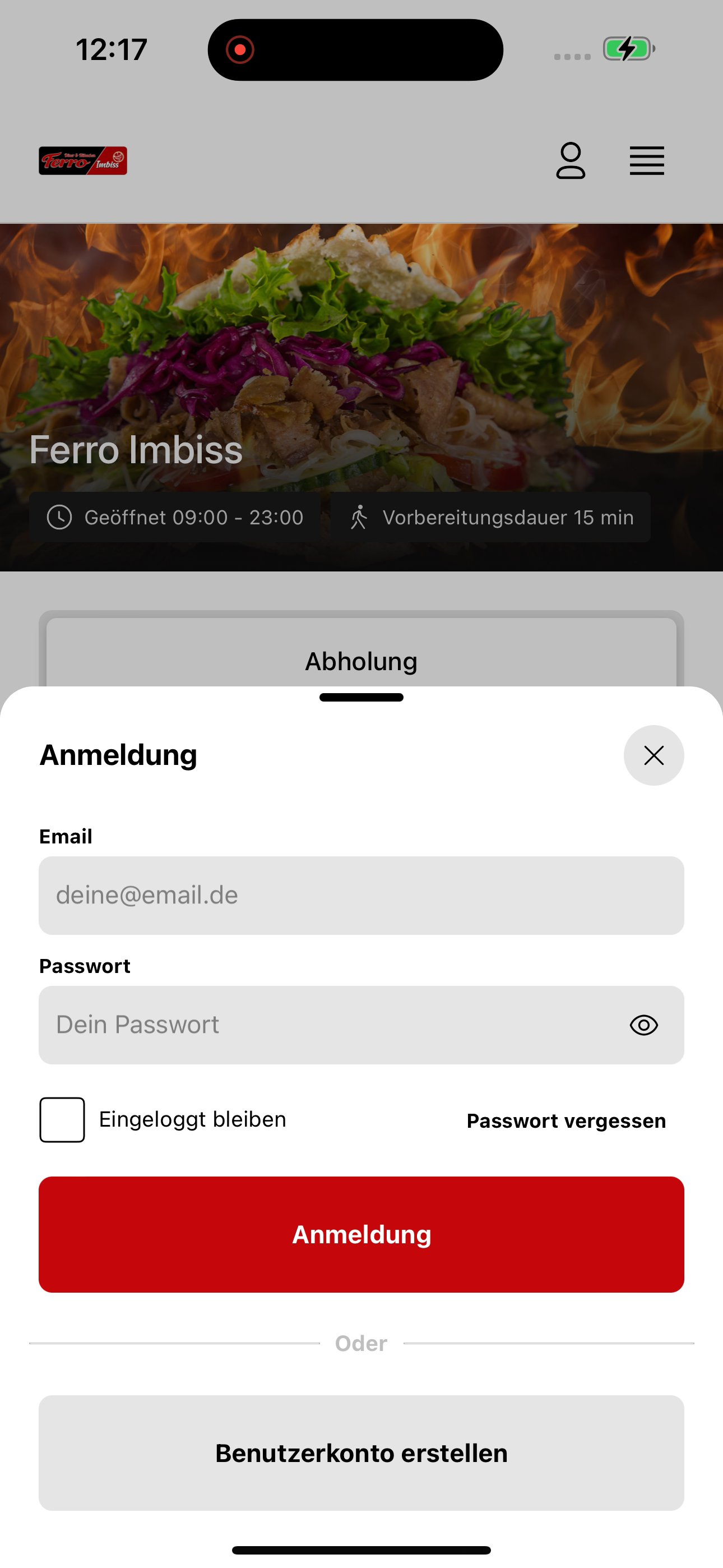 Ferro Imbiss screenshot 2