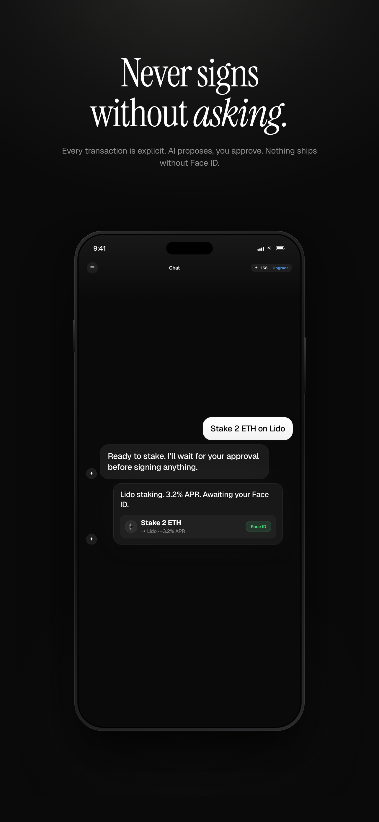 ChainATM: AI for your finances