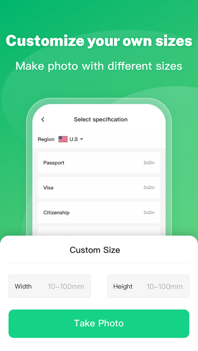 Passport Photo&ID Photo Maker Screenshot