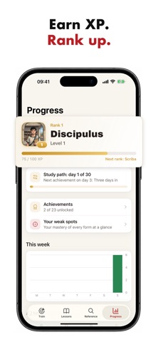 Latin formtrainer screenshot 5