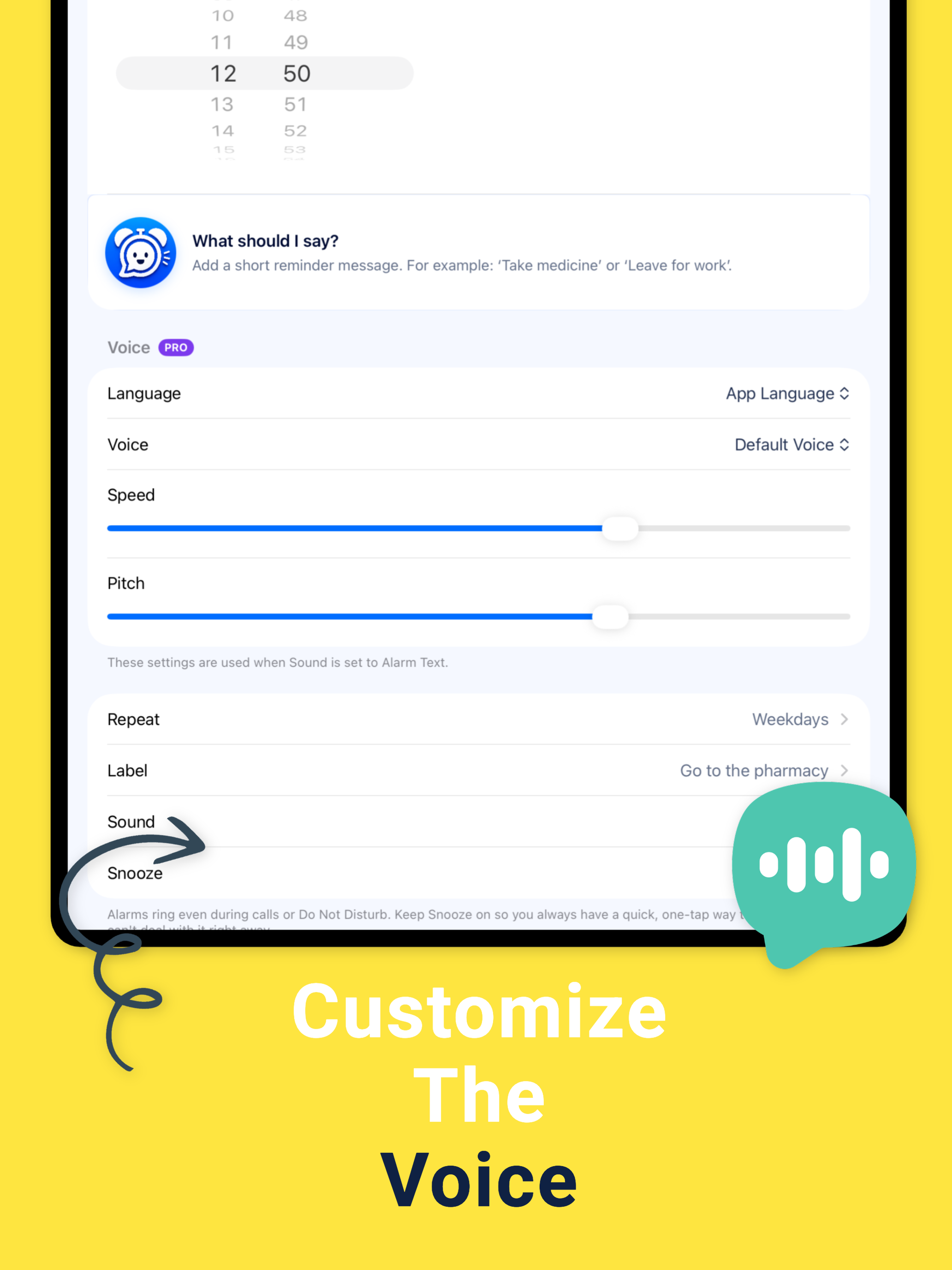 Alarm That Talks screenshot 10