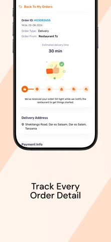 Oder Food: Food Delivery screenshot