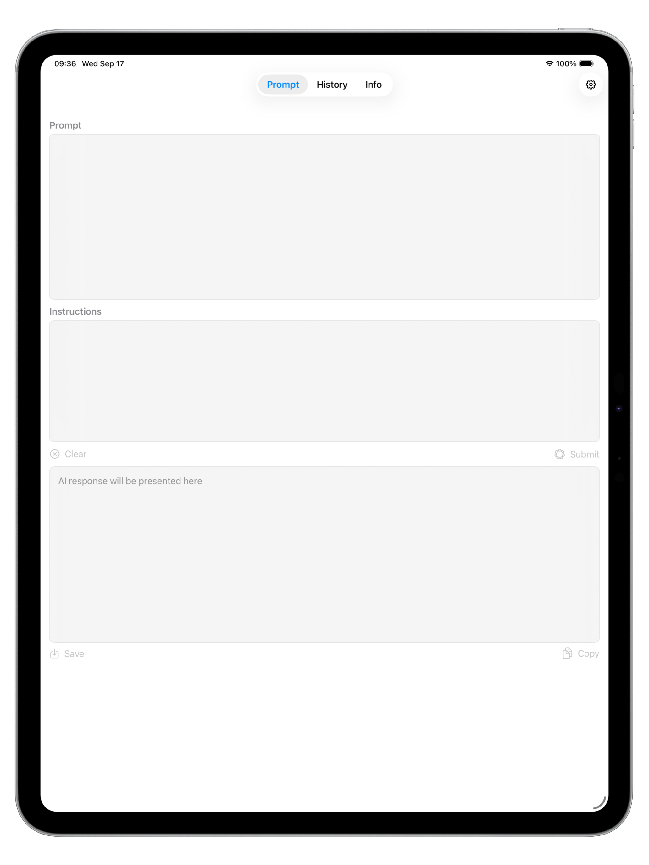 My Prompt Tester