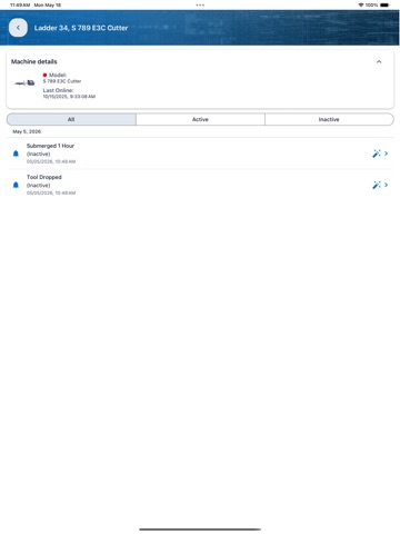 Captium IQ iPad screenshot