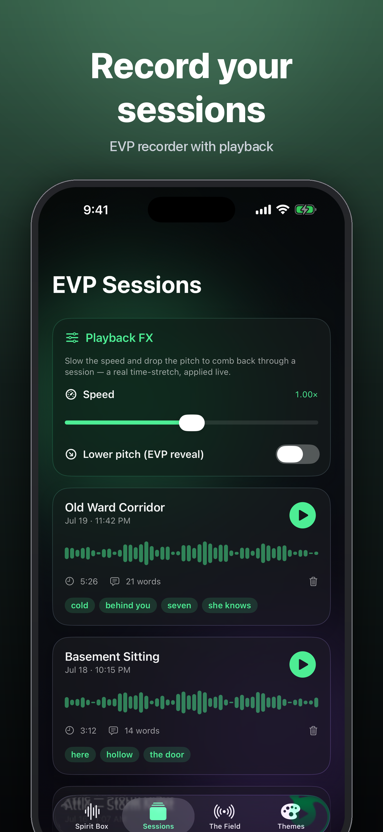 Whisperbox: Spirit Box & EVP screenshot 2