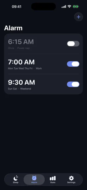 Larm: Sleep & Alarm screenshot 1