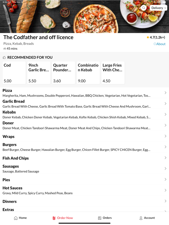 The Codfather and off licence