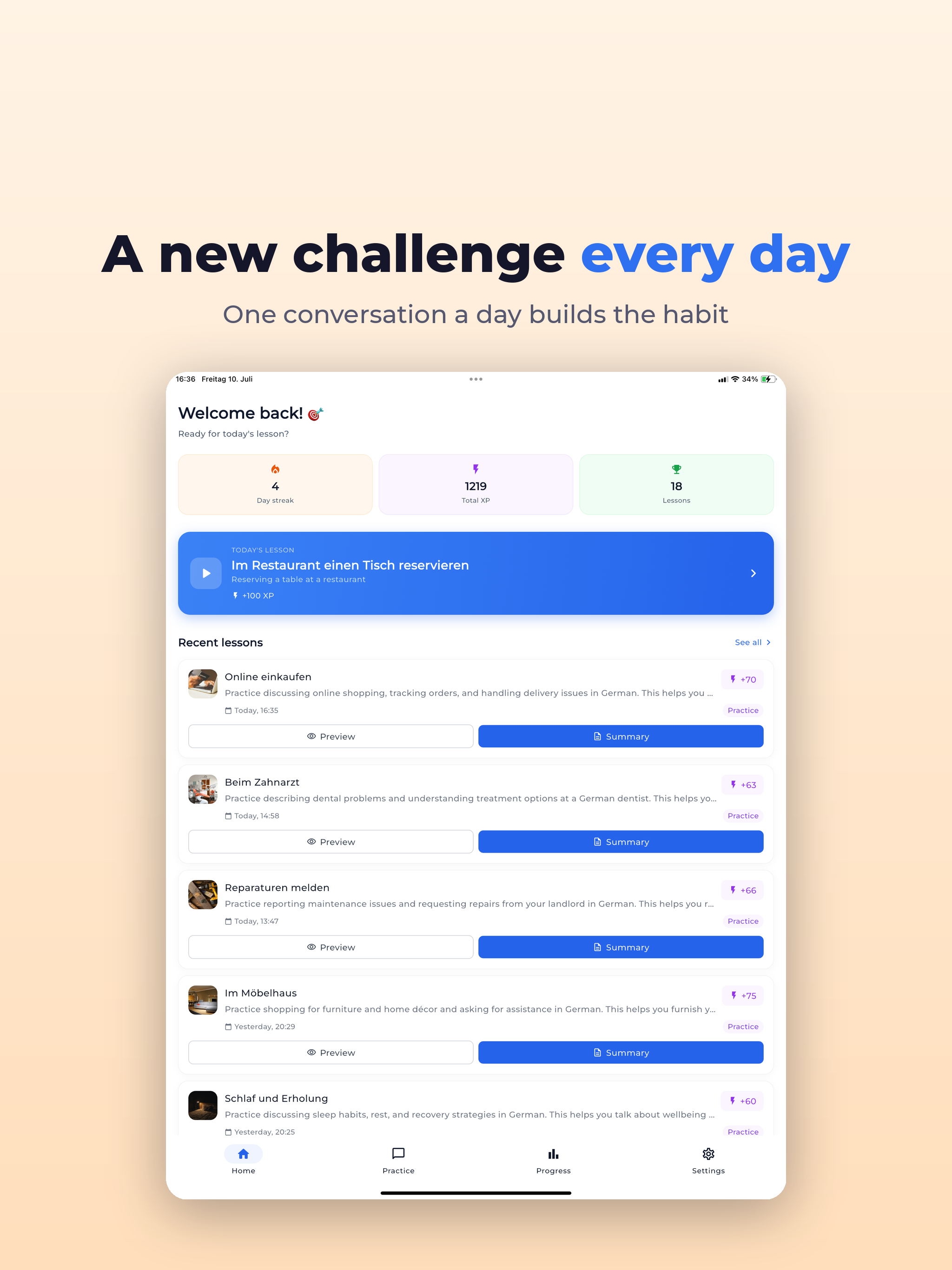Learn German - SipLingo screenshot 10