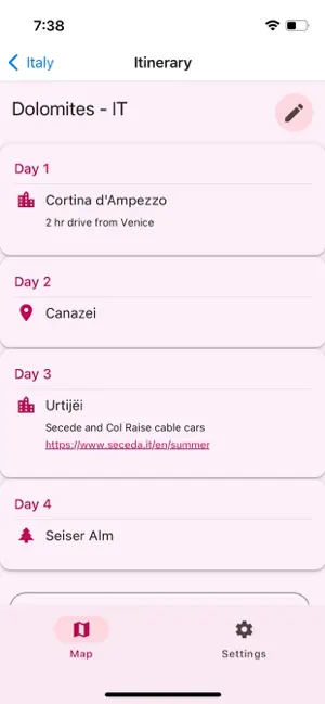 Pinned: Travel Map & Planner screenshot 3