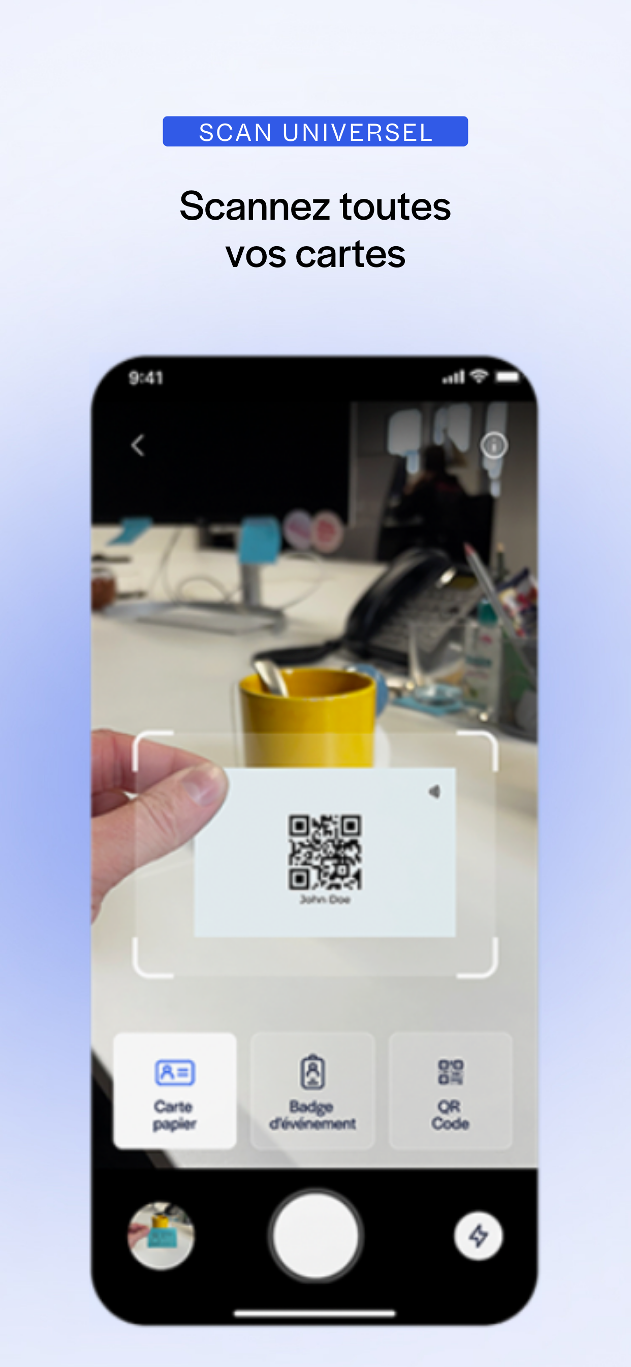 WEMET : Scanner de leads screenshot 2