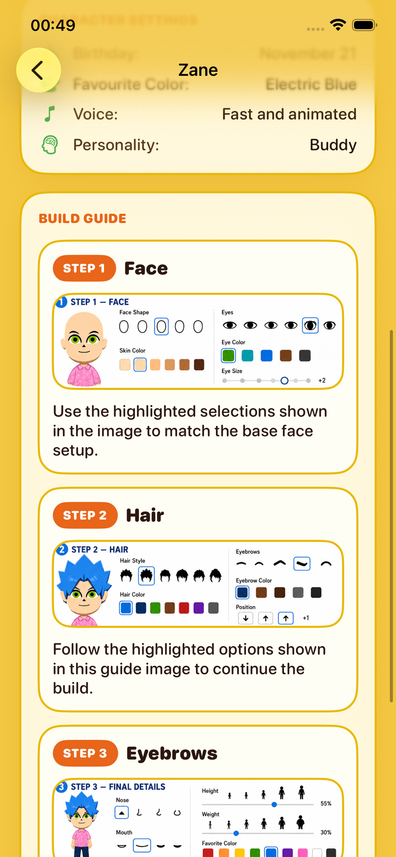 Tomodachi Ideas screenshot 3