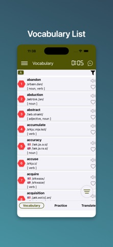 IELTS Words & Practice Screenshot 1 of 8