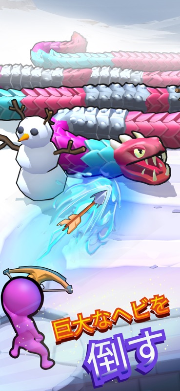 Snake Shooter: Tower Battle screenshot 1
