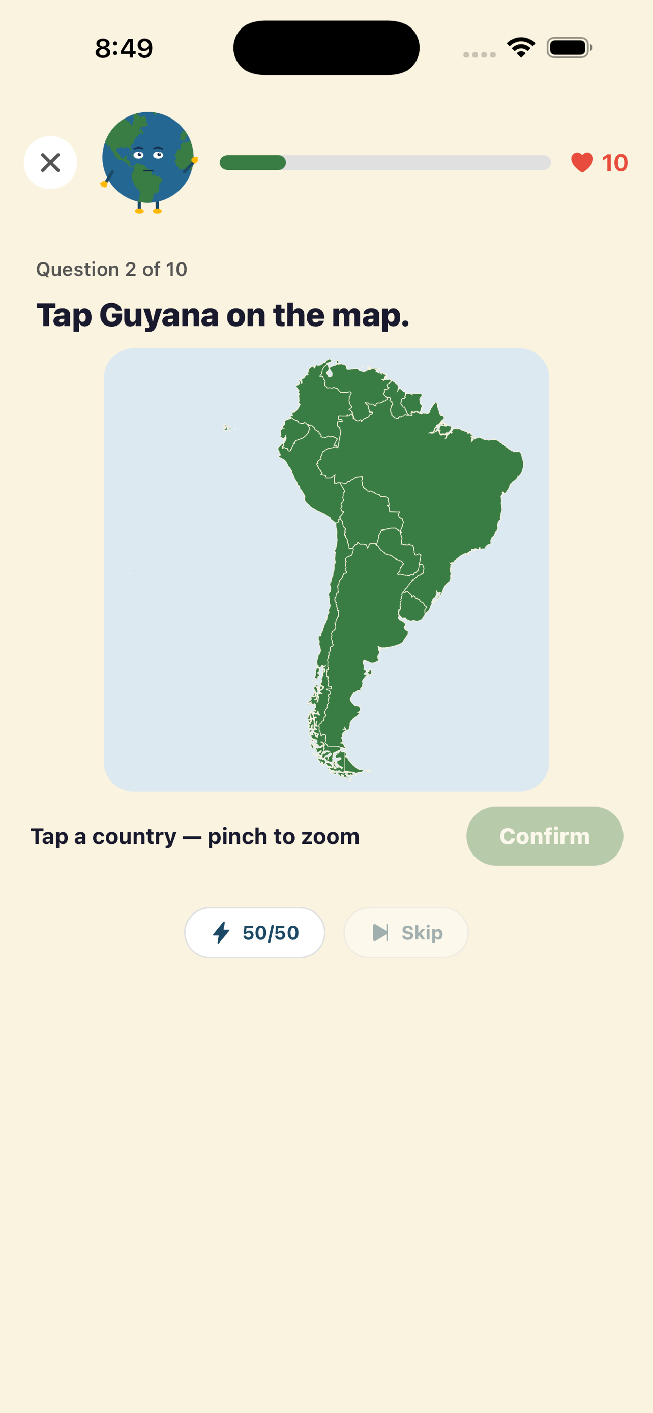 Globi: Geography Quiz screenshot 4