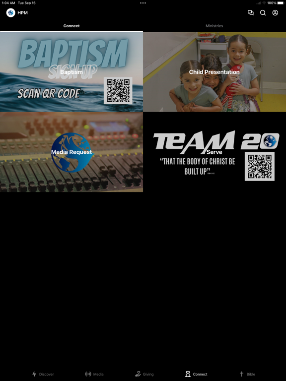 Higher Places Ministries iPad screenshot 3 - Education app