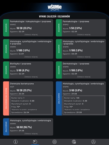 wŚUMie iPad screenshot 2
