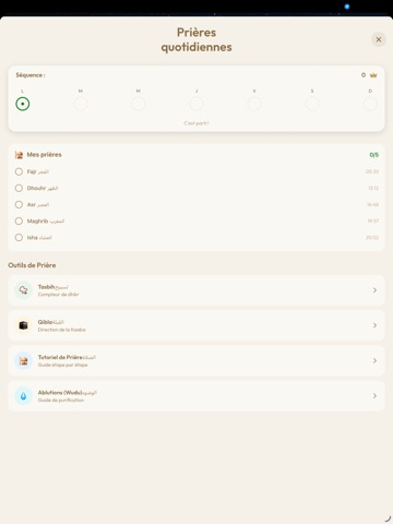 CoranFacile: Islam & Qibla iPad screenshot 3