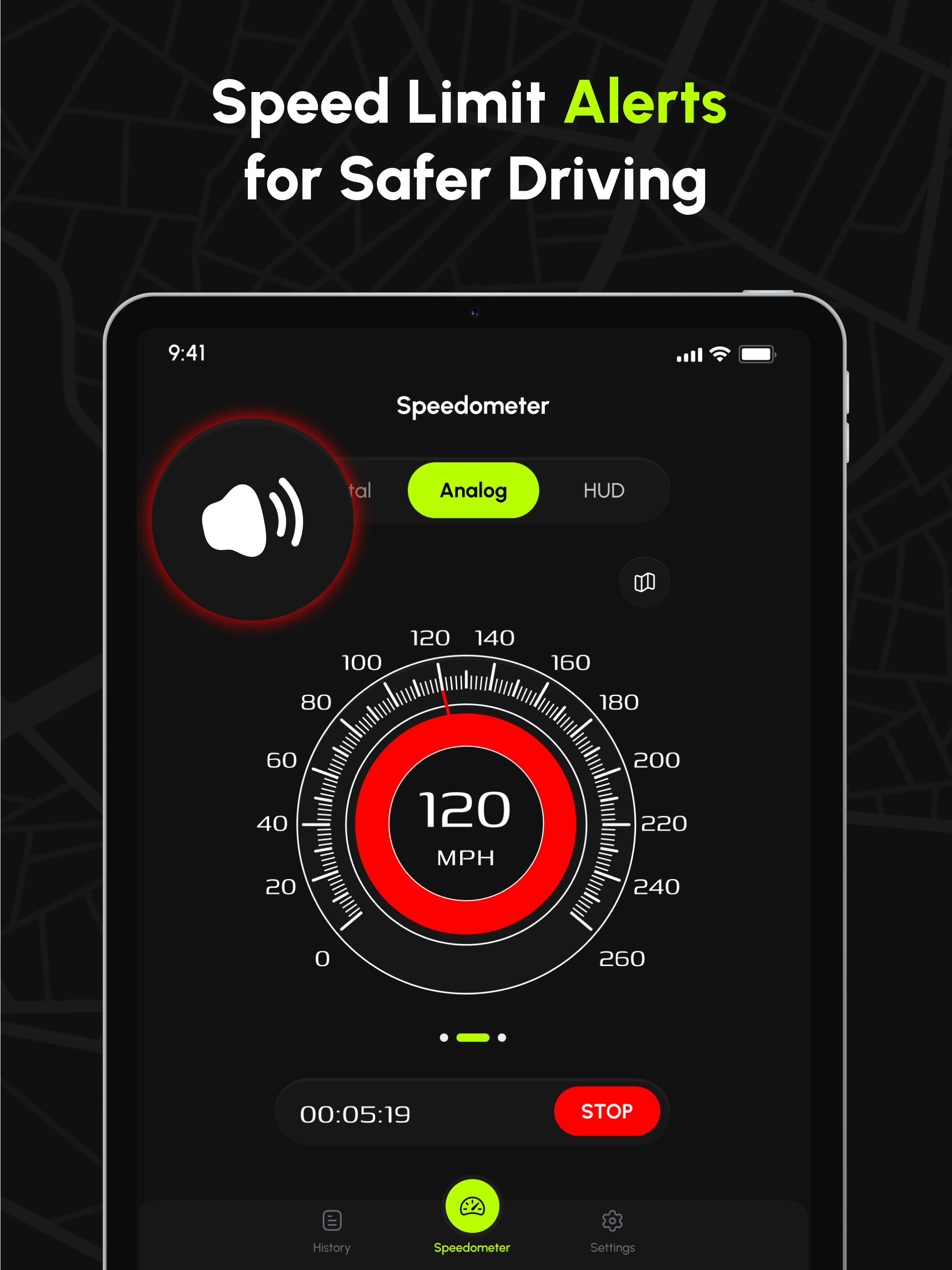 Speedometer: GРS Speed Tracker