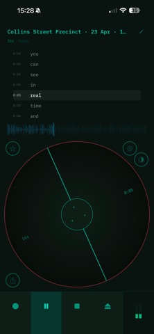 Echolalia iPhone screenshot