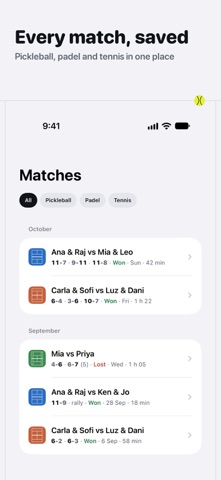 Tallyline: Pickleball & Padel screenshot 6