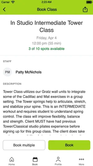 The Lift Pilates screenshot 3
