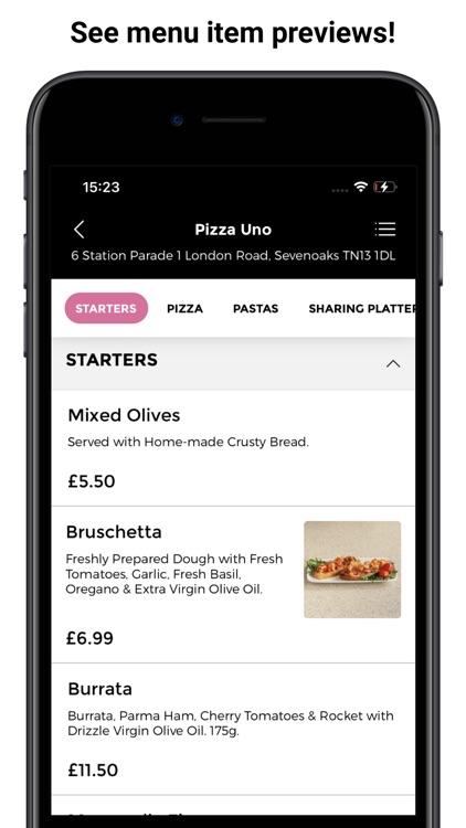 Pizza Uno App