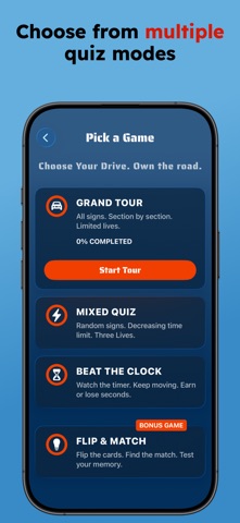 Traffic Sign Quiz app screenshot 2