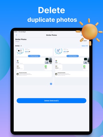 Cleaner Kit - Clean your phone iPad screenshot