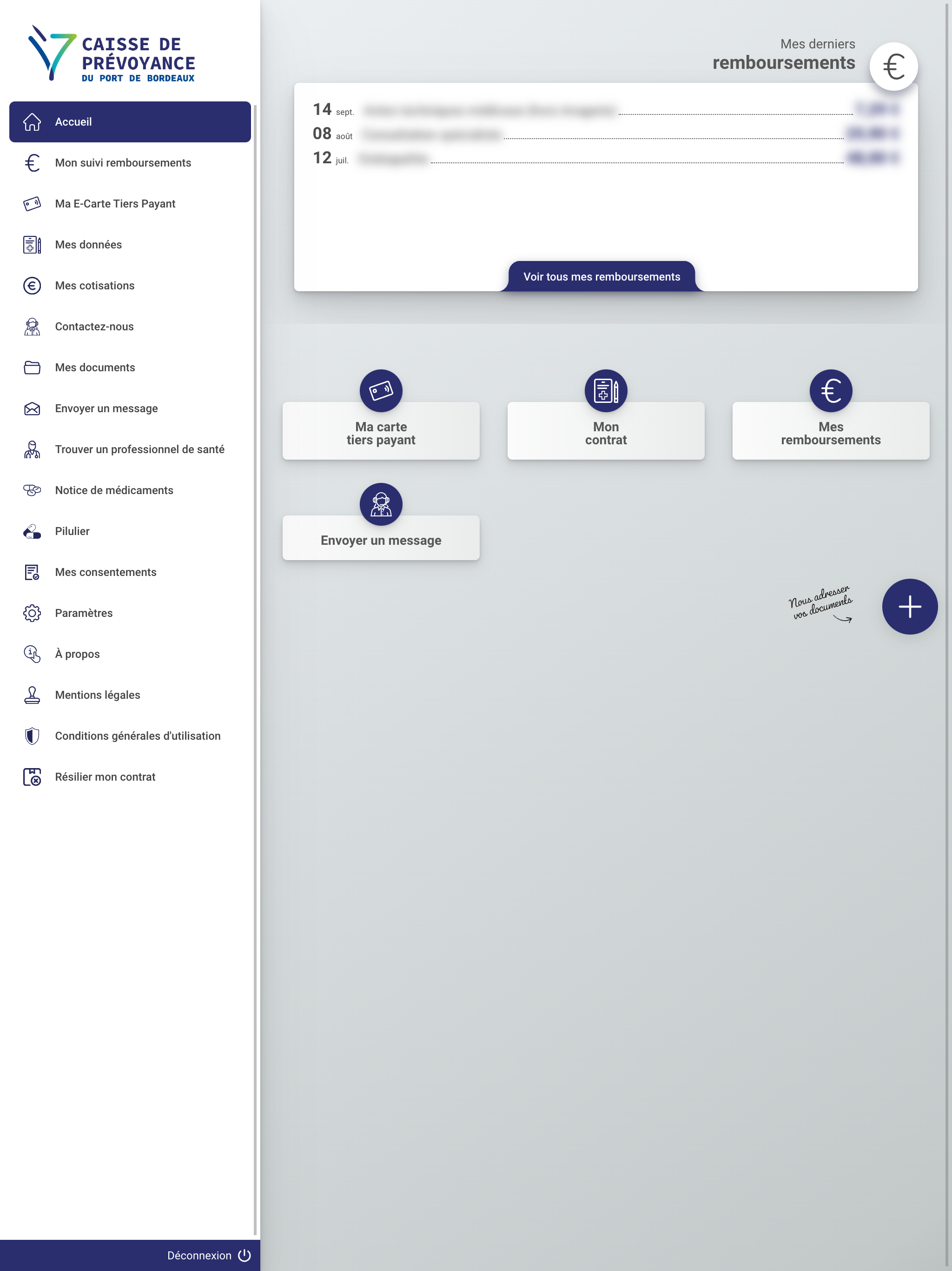Mutuelle CPPB screenshot 13