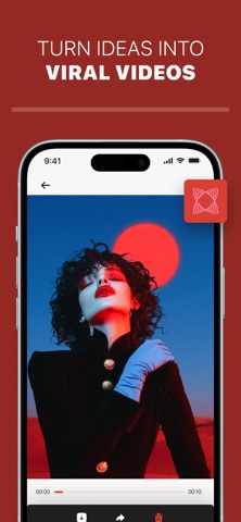 Foxy AI: Video & Image Maker iPhone screenshot
