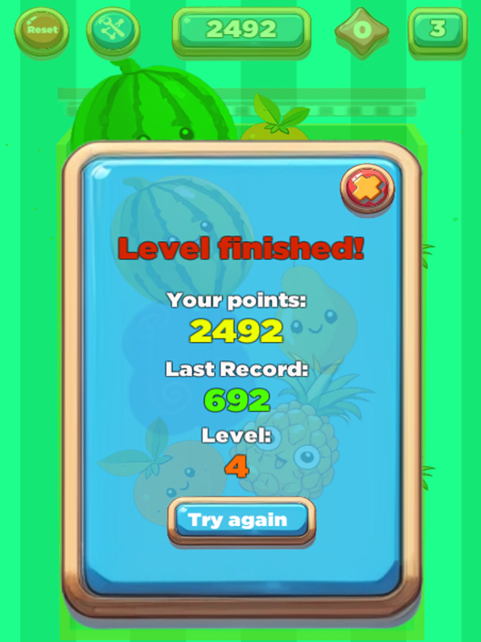 Drop fruit melon maker merge