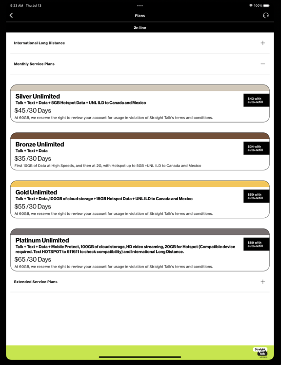 Screenshot #5 pour My Straight Talk: Mobile App