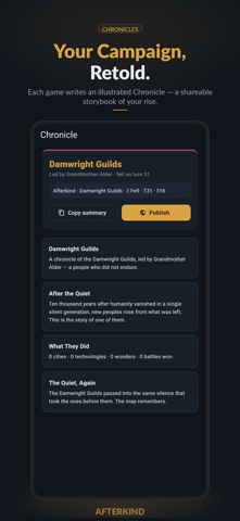 Afterkind: Hex Strategy 4X Screenshot 8 of 10